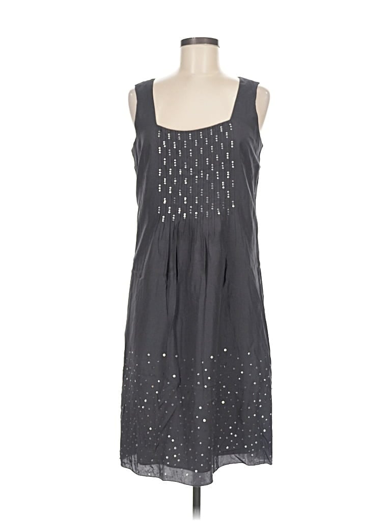 Pre-owned Coldwater Creek Casual Dress In Gray