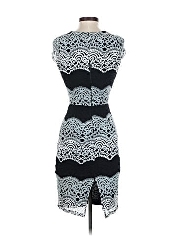 Aqua Cocktail Dress (view 2)