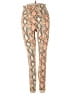 Gap Fit Print Gold Tan Leggings Size XS - photo 1