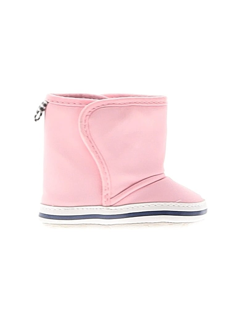 Pre-owned Assorted Brands Babies' Boots In Pink