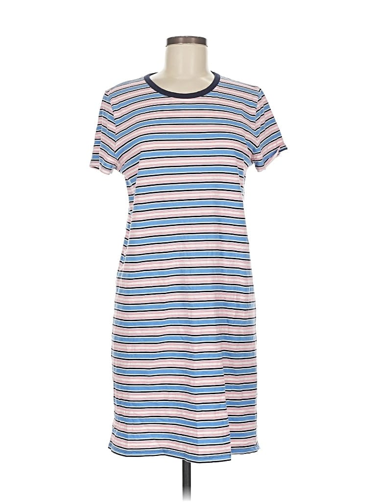 Pre-owned J.crew Mercantile Casual Dress In Blue