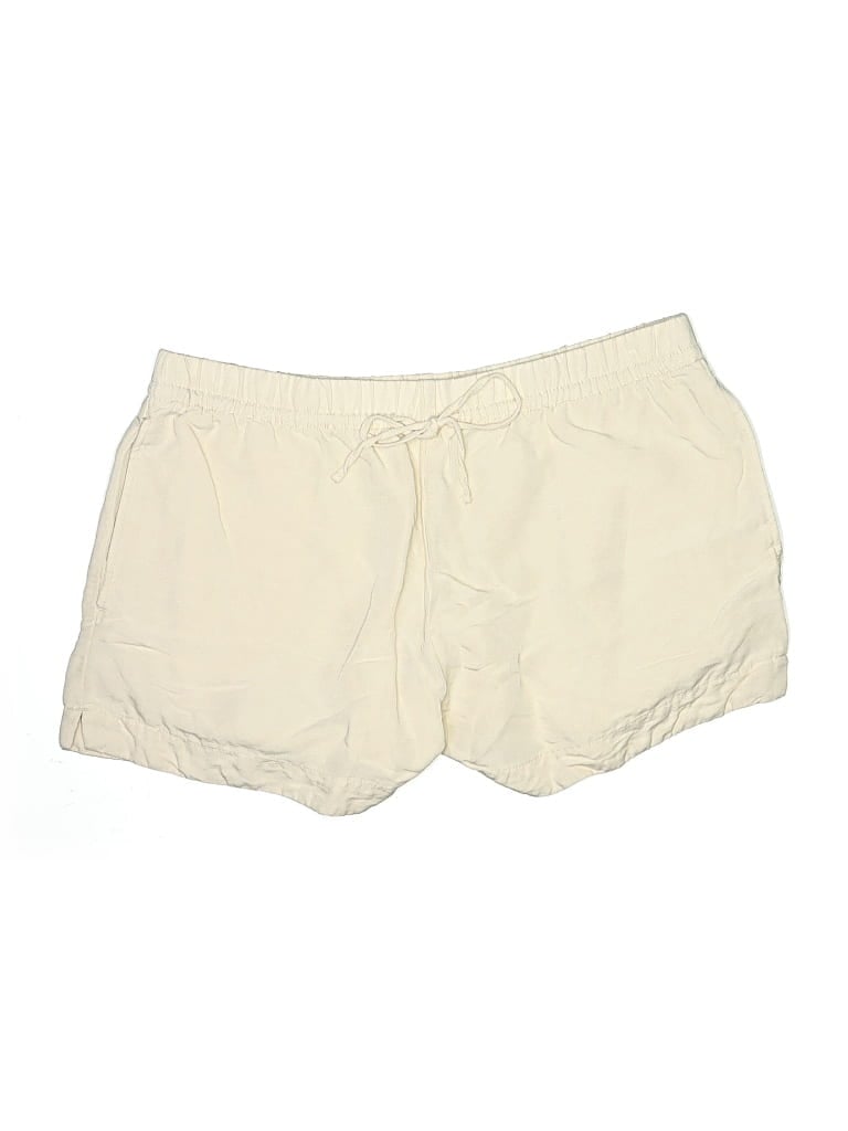 Pre-owned H&m Khaki Shorts In White