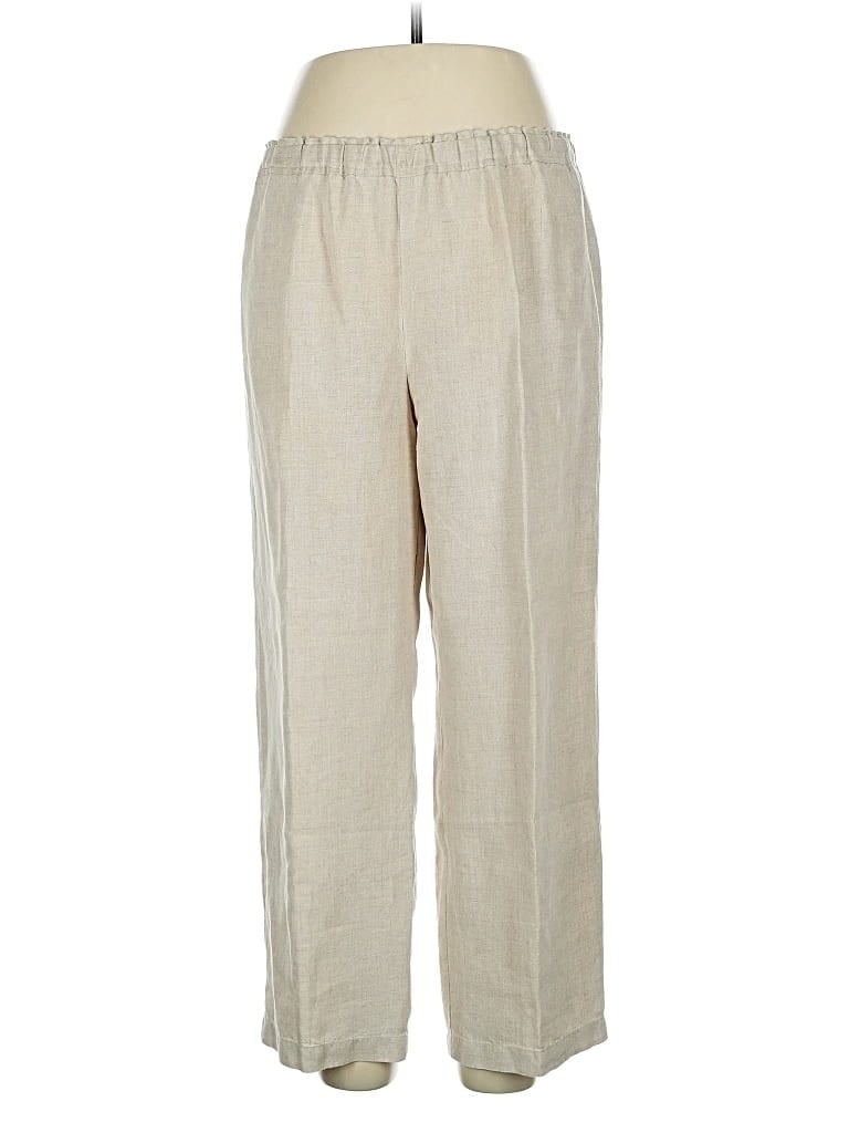 Pre-owned Eileen Fisher Casual Pants In Brown