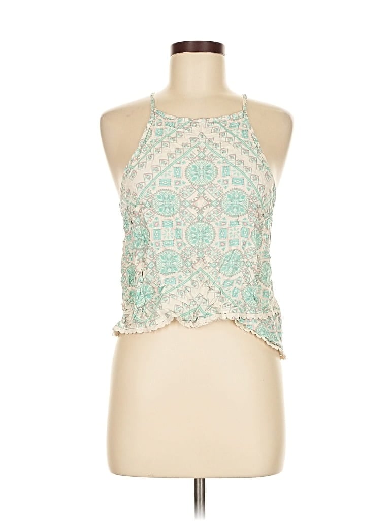 GUESS Pre-owned Sleeveless Blouse In Blue