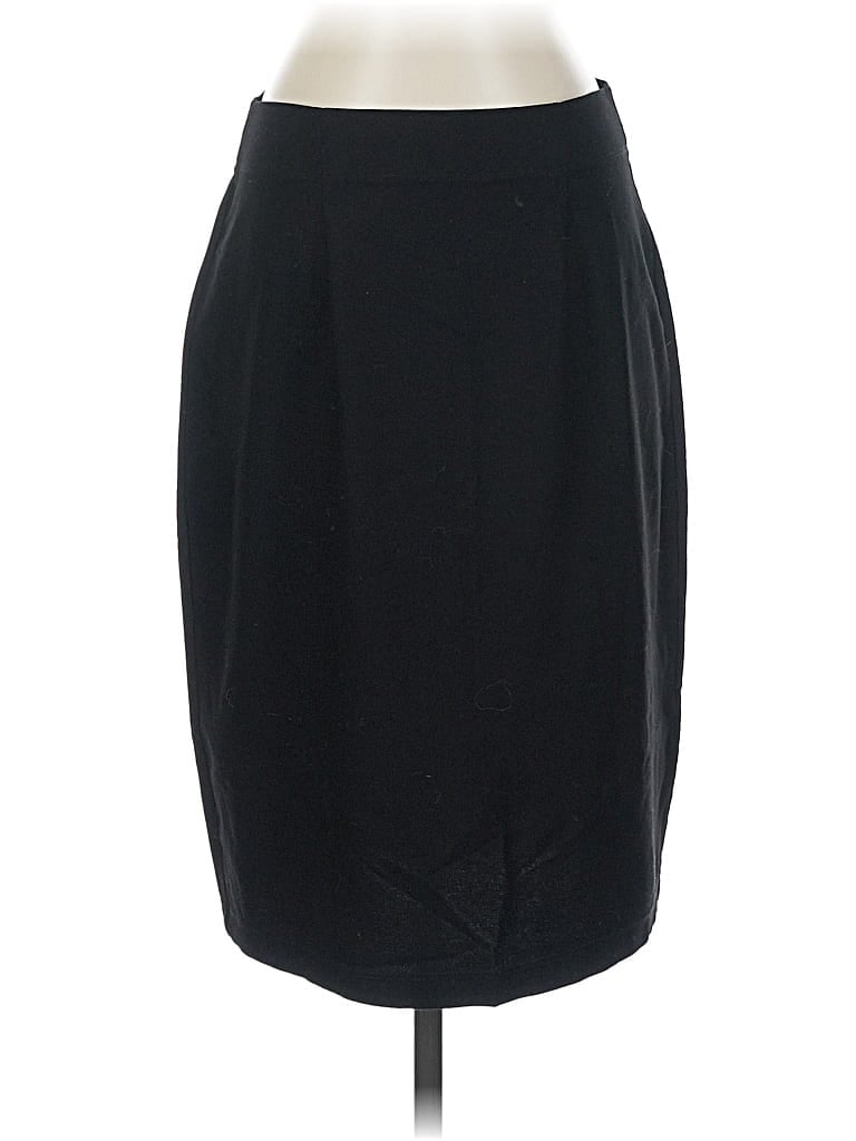 Pre-owned Eileen Fisher Formal Skirt In Black