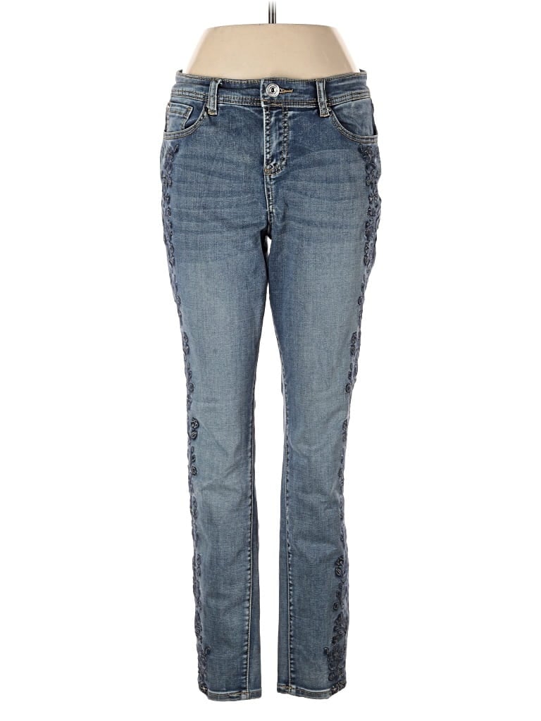 Pre-owned Inc International Concepts Jeans In Blue