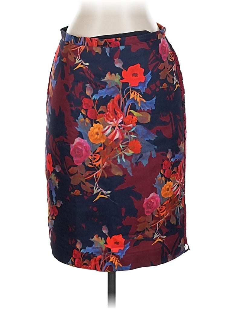 Pre-owned Leifsdottir Casual Skirt In Burgundy