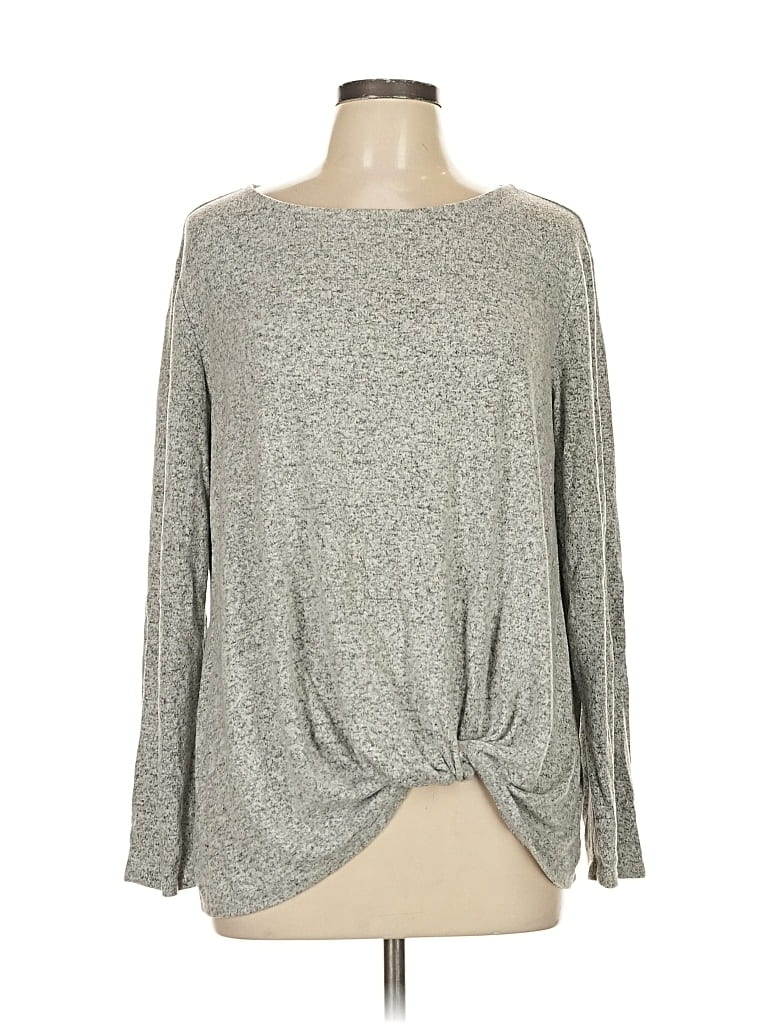 Pre-owned Gibson Pullover Sweater In Silver