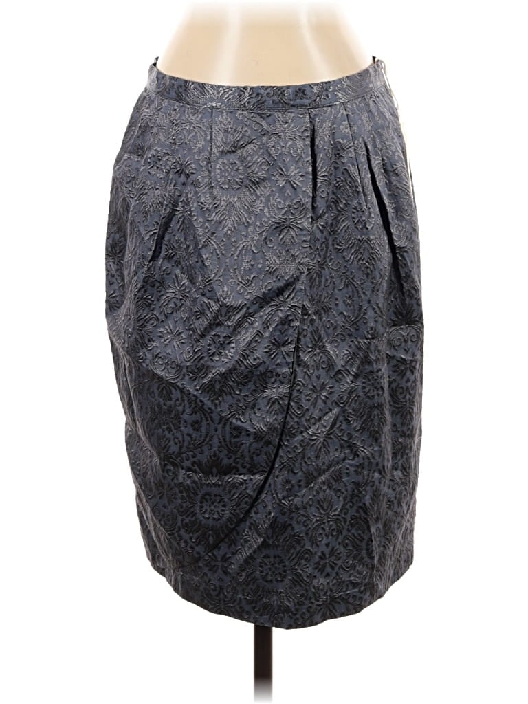Pre-owned Graham & Spencer Formal Skirt In Gray