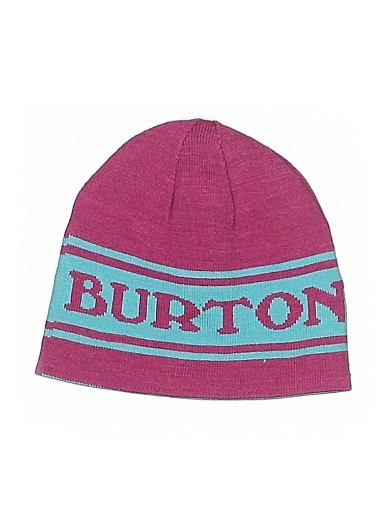 Click to view more detailed imagery on our partner's website Pre-owned Burton Kids' Beanie Hat In Pink
