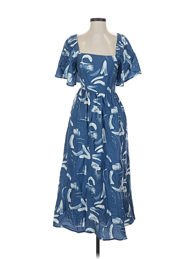 Pre-owned A New Day Casual Dress In Blue