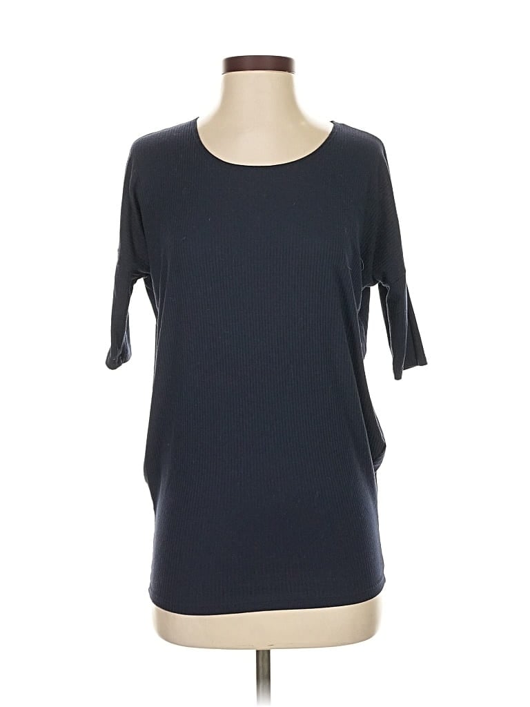 Pre-owned Agnes & Dora 3/4 Sleeve T-shirt In Blue