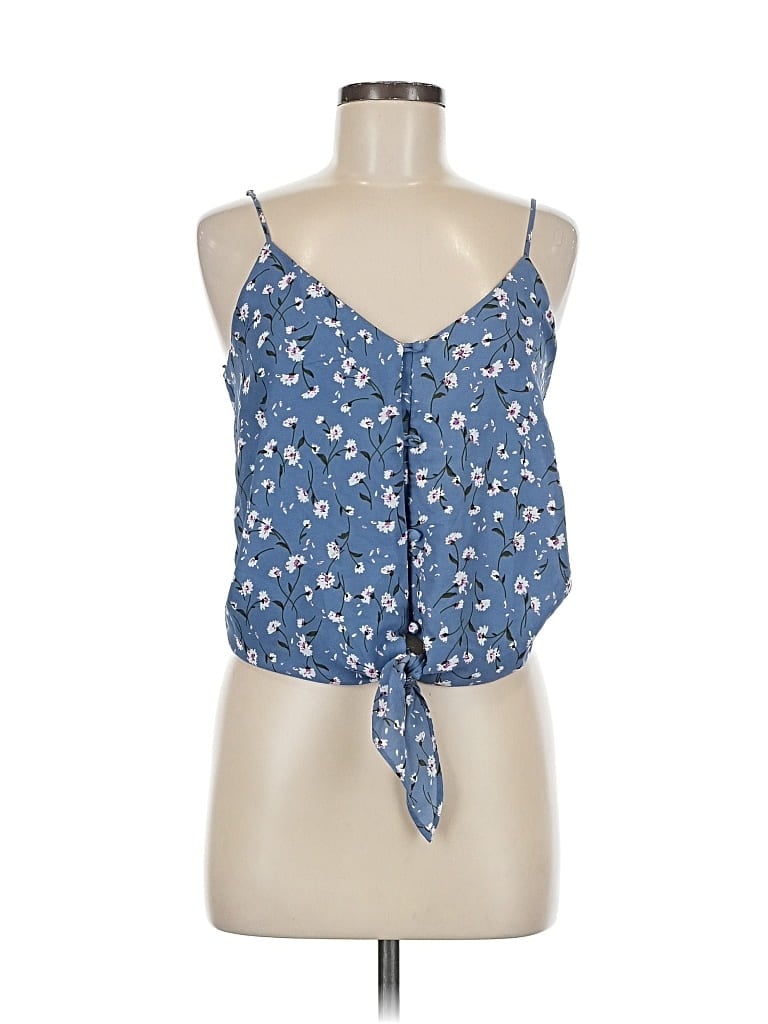Pre-owned Sienna Sky Sleeveless Blouse In Blue