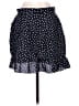 PrettyLittleThing 100% Polyester Polka Dots Blue Casual Skirt Size 8 - photo 2
