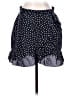 PrettyLittleThing 100% Polyester Polka Dots Blue Casual Skirt Size 8 - photo 1