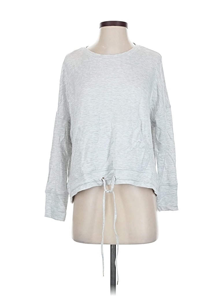 Land' N Sea 3/4 Sleeve T-shirt In Gray