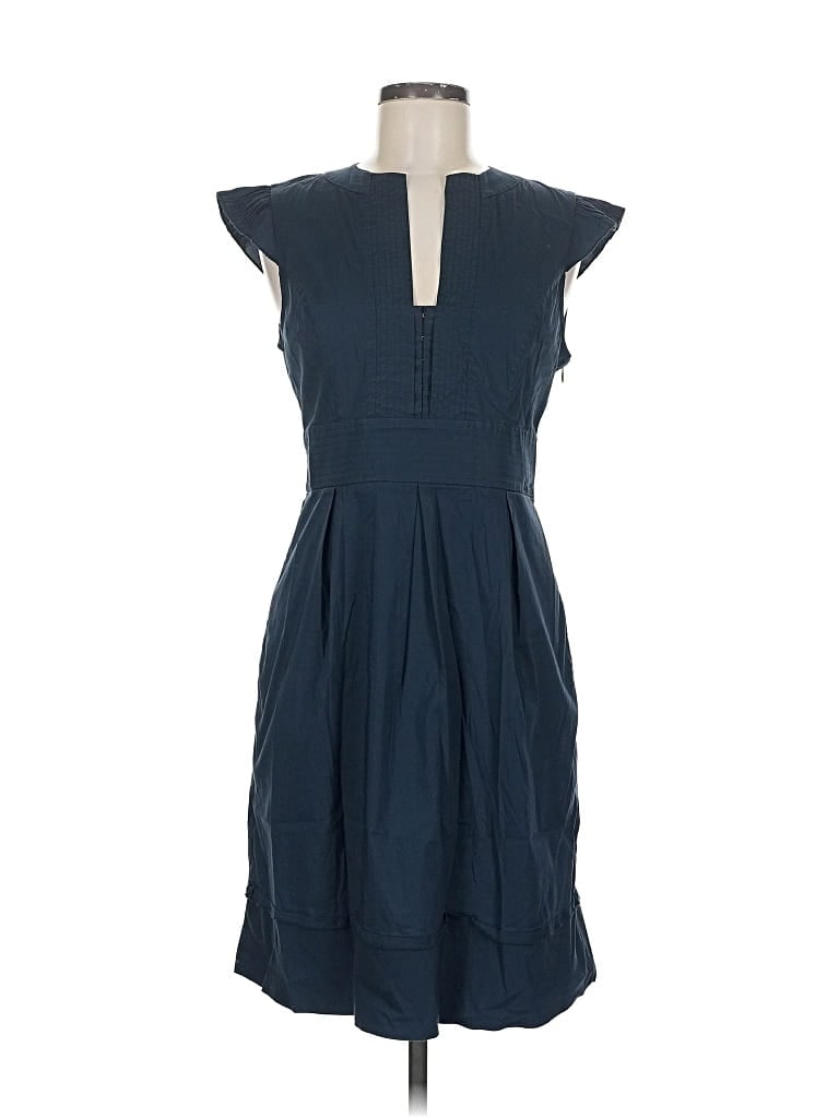 Pre-owned Bcbgmaxazria Casual Dress In Blue