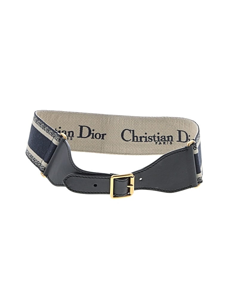 Pre-owned Dior Belt In Blue