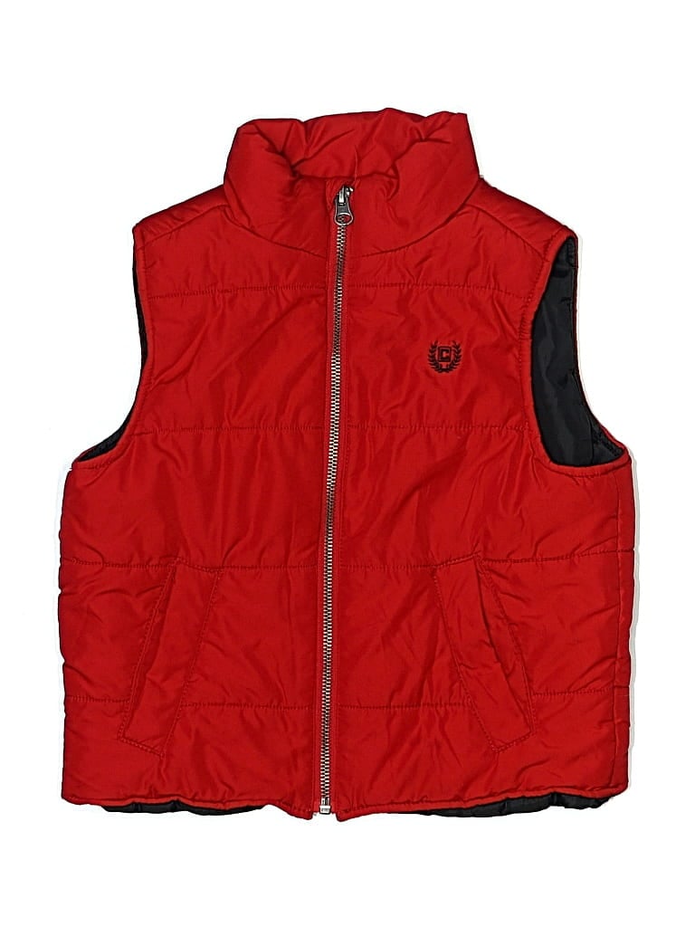 Pre-owned Chaps Kids' Vest In Red