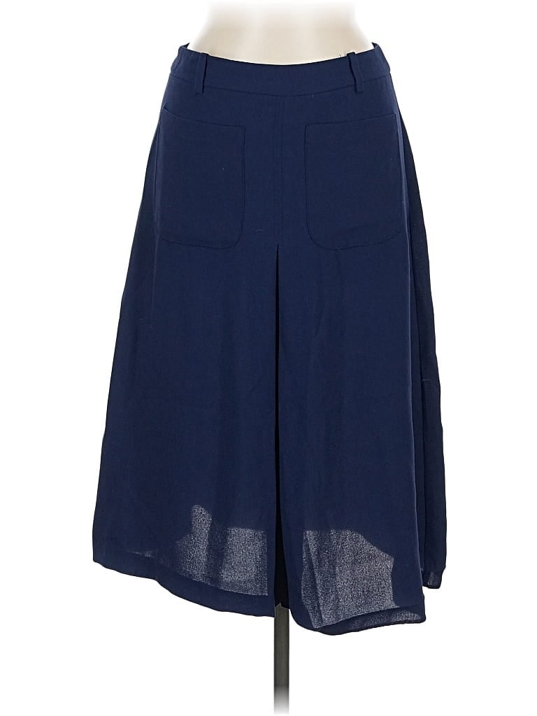 Pre-owned Zara Basic Casual Skirt In Blue