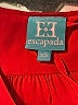 Escapada 100% Rayon Red Casual Dress Size XS - photo 7