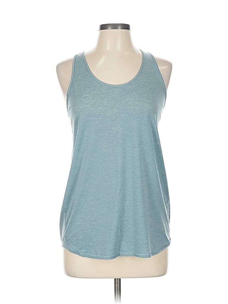 Pre-owned Lululemon Athletica Active Tank Top In Blue