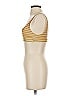 Tigerlily Stripes Gold Brown Swimsuit Top Size XS - photo 5