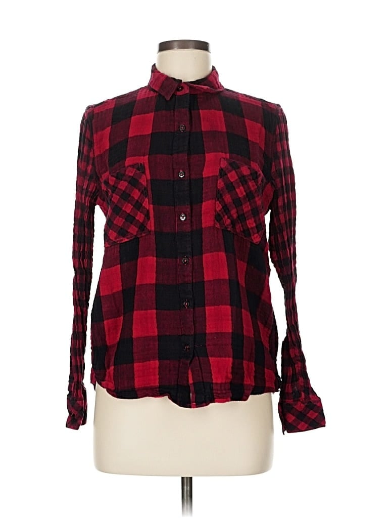 Click to view more detailed imagery on our partner's website Pre-owned Seven7 Long Sleeve Button Down Shirt In Red
