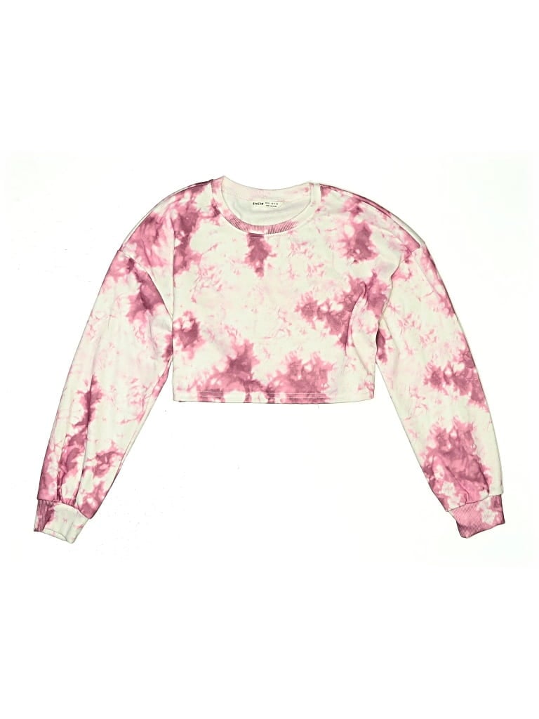 Pre-owned Shein Kids' Pullover Sweater In Pink