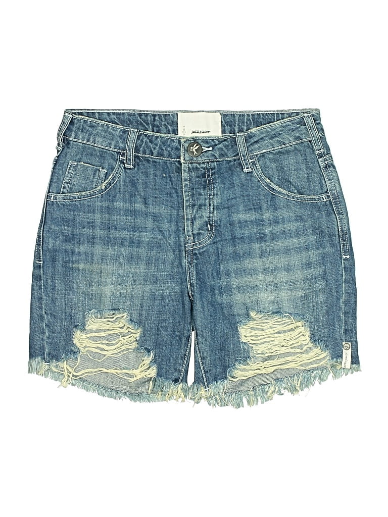 Pre-owned Oneteaspoon Denim Shorts In Blue