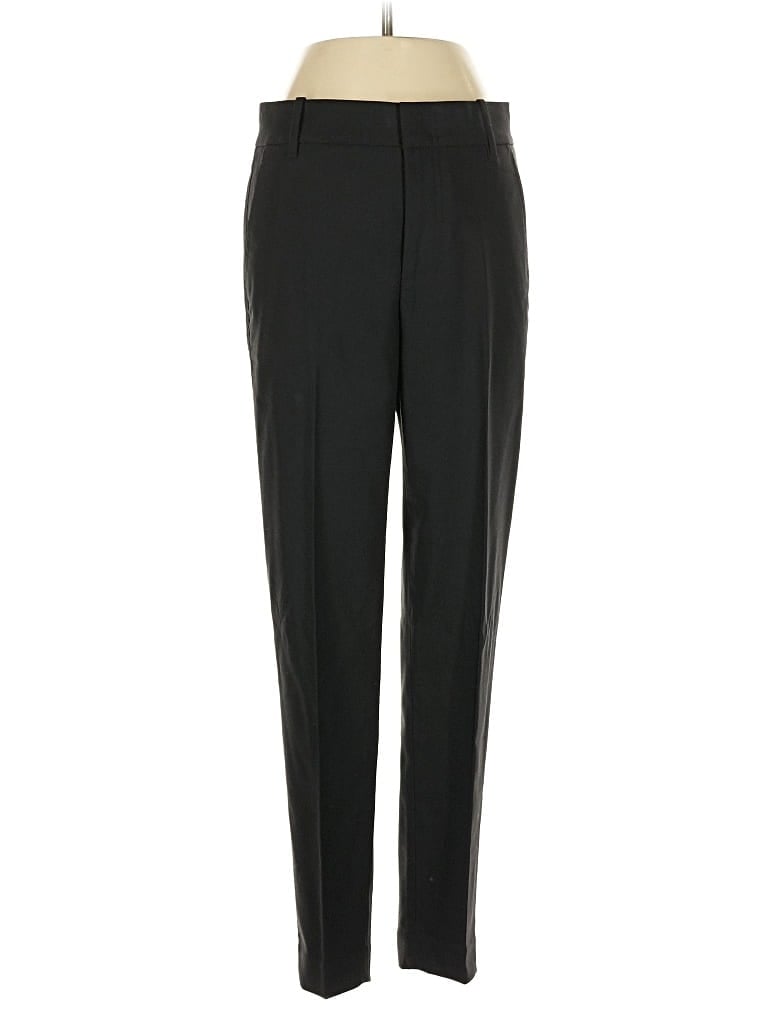 Pre-owned Vince Wool Pants In Black