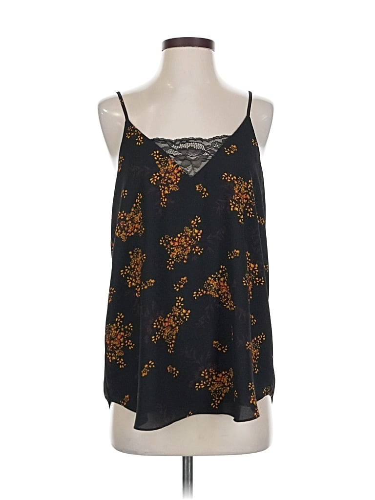 Pre-owned 1.state Sleeveless Blouse In Black