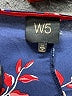 W5 100% Polyester Blue 3/4 Sleeve Blouse Size 1X - photo 7