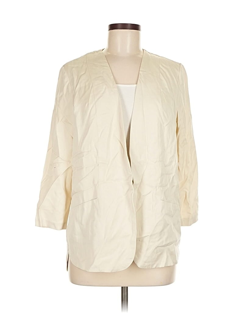 HARLOWE & GRAHAM Pre-owned Blazer Jacket In White