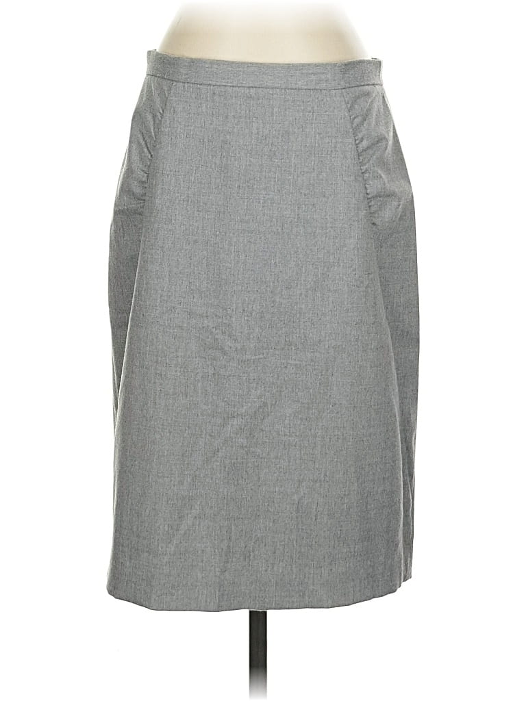 Pre-owned Bcbgmaxazria Casual Skirt In Gray