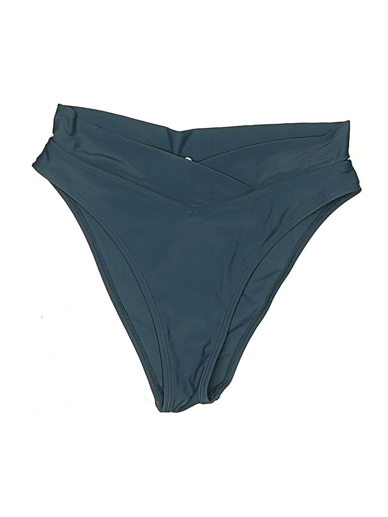 Pre-owned Unbranded Swimsuit Bottoms In Blue