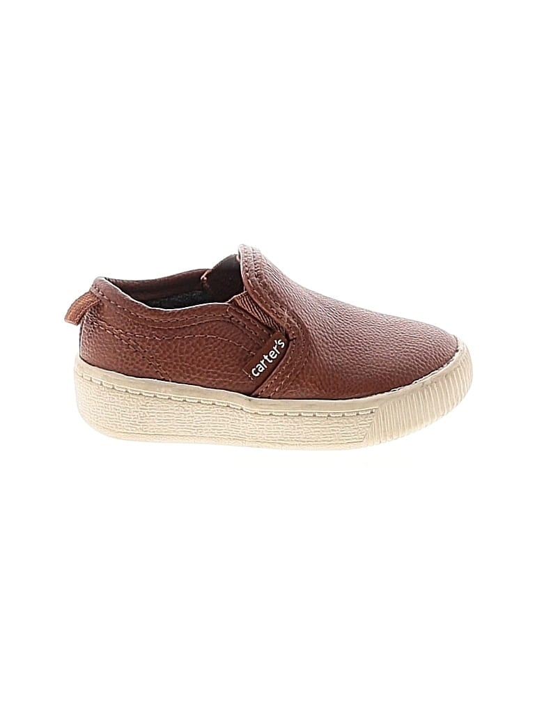 Pre-owned Carter's Kids' Sneakers In Brown