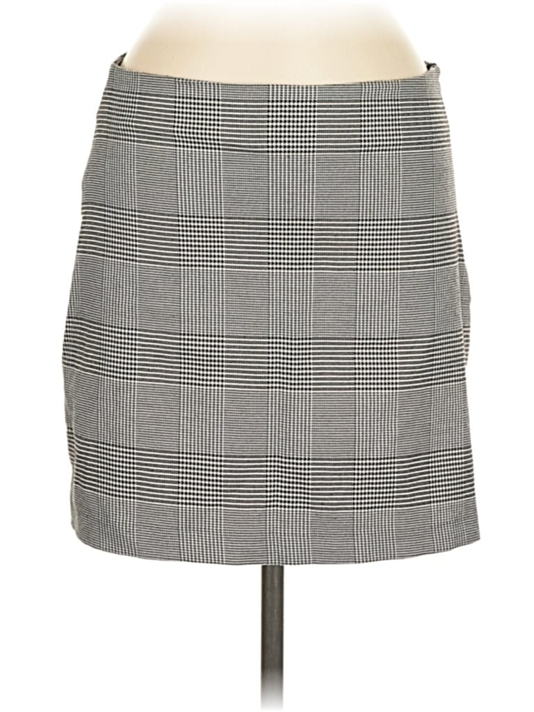 Pre-owned Forever 21 Contemporary Casual Skirt In Gray