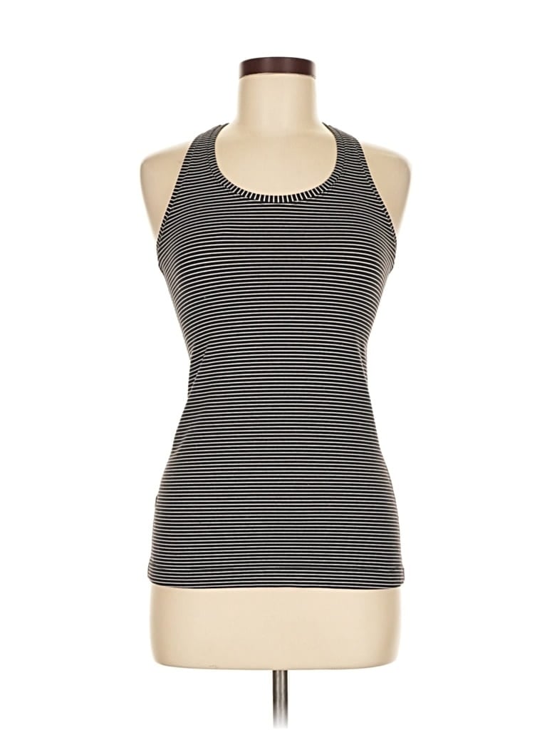 Pre-owned Lululemon Athletica Active Tank Top In Black