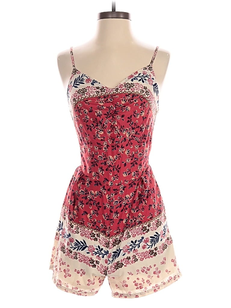 Pre-owned Japna Romper In Red