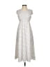 Sugar Lips 100% Polyester Polka Dots Ivory White Casual Dress Size XS - photo 1