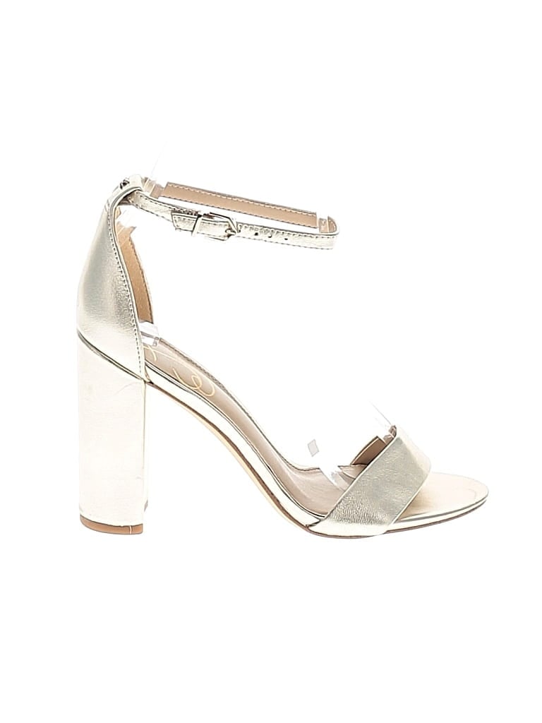 Click to view more detailed imagery on our partner's website Pre-owned Sam Edelman Heels In Gold
