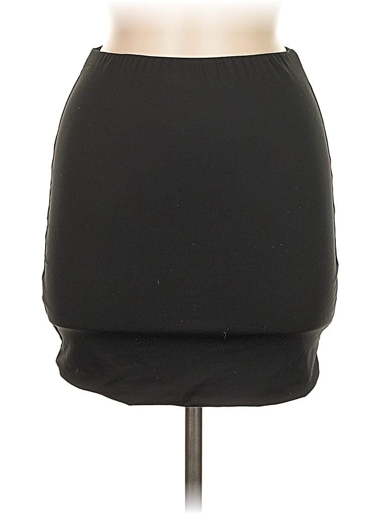 Pre-owned Unbranded Casual Skirt In Black