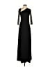 Laundry by Shelli Segal 100% Polyester Black Cocktail Dress Size 4 - photo 1