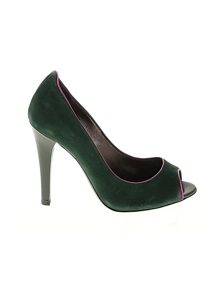ALBERTA FERRETTI Pre-owned Heels In Green