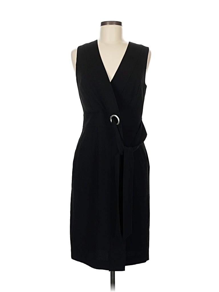 Pre-owned H&m Cocktail Dress In Black