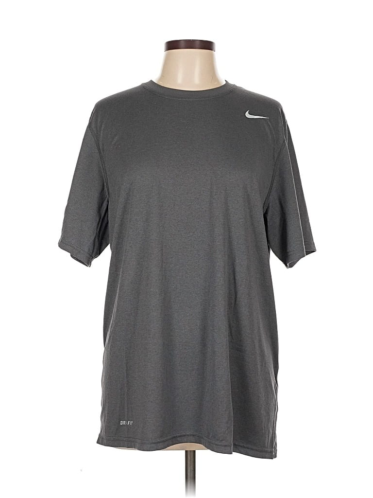 NIKE Pre-owned Active T-shirt In Gray