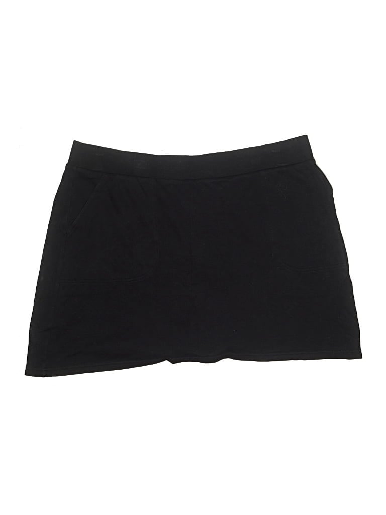 Pre-owned Croft & Barrow Active Skort In Black