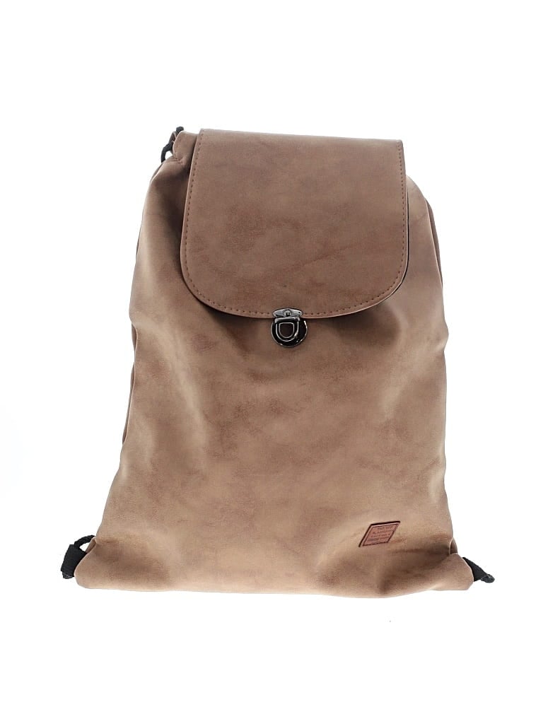 Pre-owned Assorted Brands Backpack In Brown