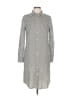 Tory Burch Tweed Gray Casual Dress Size 10 - photo 1